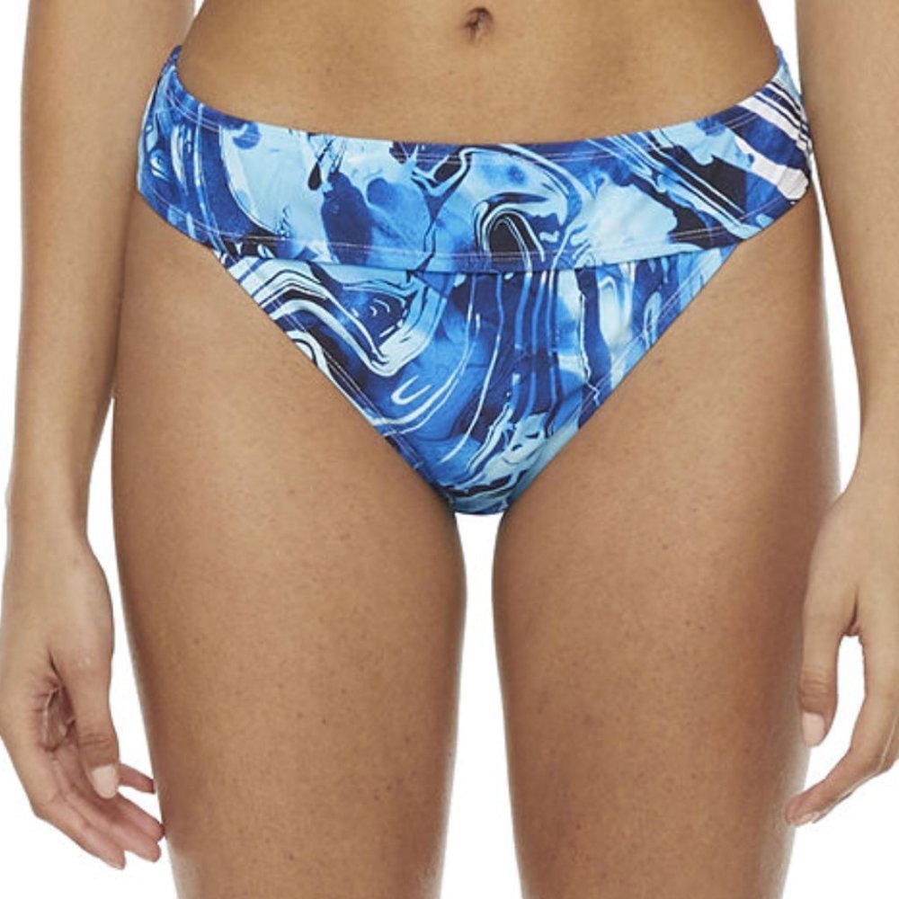 Peyton & Parker Tie Dye Hipster Bikini Swimsuit Bottom NWT Sz Small
